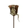 Image 1 : LOUNGING FROG GARDEN STAKE