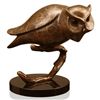 Image 1 : OWL BRONZE SCULPTURE