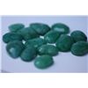 Image 1 : 146.70 CTW AFRICAN EMERALD MIX SHAPES LOOSE STONES (14)