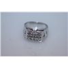 Image 1 : 20.4 CTW CZ RING .925 STERLING SILVER