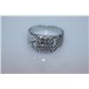 Image 1 : 20.0 CTW CZ RING .925 STERLING SILVER