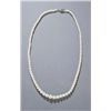 Image 1 : Strand of graduated cultured pearls.