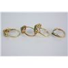 Image 2 : Group of four emerald and diamond rings.