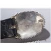 Image 2 : David Tune silver and stone bolo and buckle set.