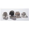 Image 3 : Group of 4 Native American rings.