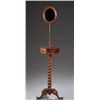 Image 1 : Burled walnut 19th c. shaving vanity w/ mirror.