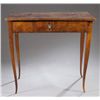 Image 1 : English table with lion head pull, 19th century.