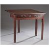 Image 1 : English mahogany gate leg flip top table