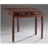 Image 2 : English mahogany gate leg flip top table