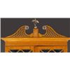 Image 8 : Sheraton style English maple cabinet c. 1800