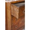Image 2 : Louis XVI marquetry marble topped commode.