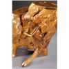Image 2 : Abstract carved tree trunk table.