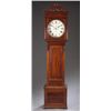 Image 1 : English or Irish mahogany tall case clock, 19th c.