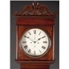 Image 2 : English or Irish mahogany tall case clock, 19th c.