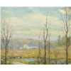 Image 2 : Clark Marshall o/b "April Day" landscape scene.