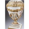 Image 3 : Pair of late 18th/early 19th c. Meissen gilt urns.