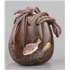 Image 1 : Pottery / wood kinchalu. Mid 19thC.