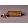 Image 1 : 5 compartment gilt inro w/ carved ivory netsuke.