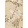 Image 3 : Japanese Scroll with birds on a flowering branch.
