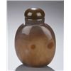 Image 1 : Shadow agate snuff bottle. Late 19th/early20thC.