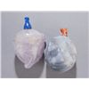 Image 2 : 2 snuff bottles, amethystine and agate.