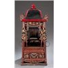 Image 1 : Elaborate lacquered shrine c. 1800 Shanxi.