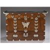 Image 1 : A Korean chest with butterfly and insect mounts.