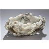 Image 3 : 19th/E.20th Chinese carved stone bowl w/ openwork