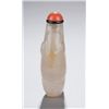 Image 2 : An agate snuff bottle in form of fish in waves.
