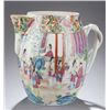 Image 1 : Painted Chinese porcelain jug with figures, c.1850