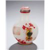 Image 1 : Glass snuff bottle, overlay, late 19th/early 20thC