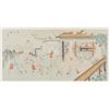 Image 1 : Painted Chinese scroll of children, 20th c.