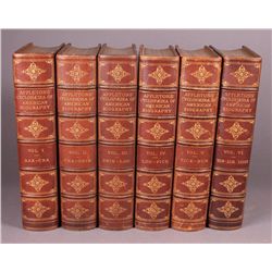Appletons' Cyclopaedia of American Biography 6vols