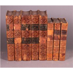 2 Titles (8 Vols): Smollett, 5 Vols, 1818 + Mahon.