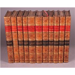 11 Books by William Harrison Ainsworth, 1853-57.