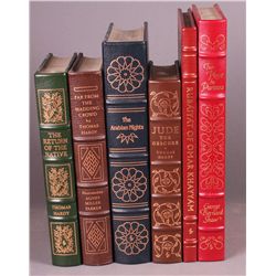 6 Books: Easton Press. Hardy, Shaw, Burton others.