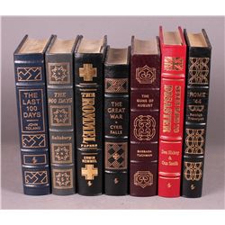 7 Books: Easton Press. WWI & WWII in Europe.