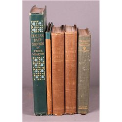 4 Books (5 Vols) incl: POEMS OF THE "OLD SOUTH".