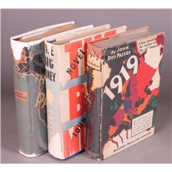3 Titles: John dos Passos, incl: THE 42ND PARALLEL
