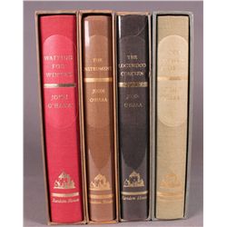 4 Signed First Editions: John O'Hara. Each 1/300.