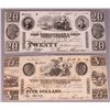 Image 1 : 2 currency notes issued by C & O Canal Company.