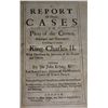 Image 2 : Kelyng. A REPORT OF DIVERS CASES IN PLEAS... 1708