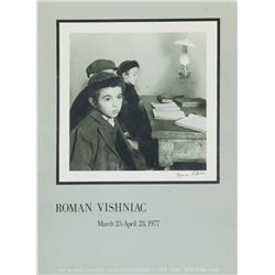 Roman Vishniac: March 23-April 23, 1977.