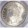 Image 2 : 1881 MORGAN DOLLAR PCGS MS-64