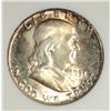 Image 2 : 1951 FRANKLIN HALF DOLLAR NGC MS-65 FULL BELL LINES