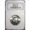Image 1 : 1961-D FRANKLIN HALF DOLLAR NGC MS-65 FULL BELL LINES