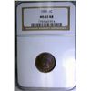 Image 1 : 1905 INDIAN ONE CENT NGC MS65RB, SUPER!