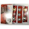 Image 1 : Silver proof sets: 2009 Quarters-2008 no $'s-2003 no quart or $'s est $100-$110