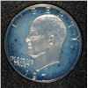 Image 3 : 14  1971  proof  silver  IKE  $ no boxes est  $165-$175
