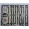 Image 1 : 10  1963   $2   US notes CH CU  est $70-$80